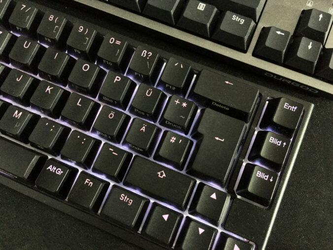 ducky one 2 sf led beleuchtung