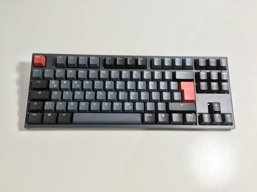 ducky one 2 TKL oben