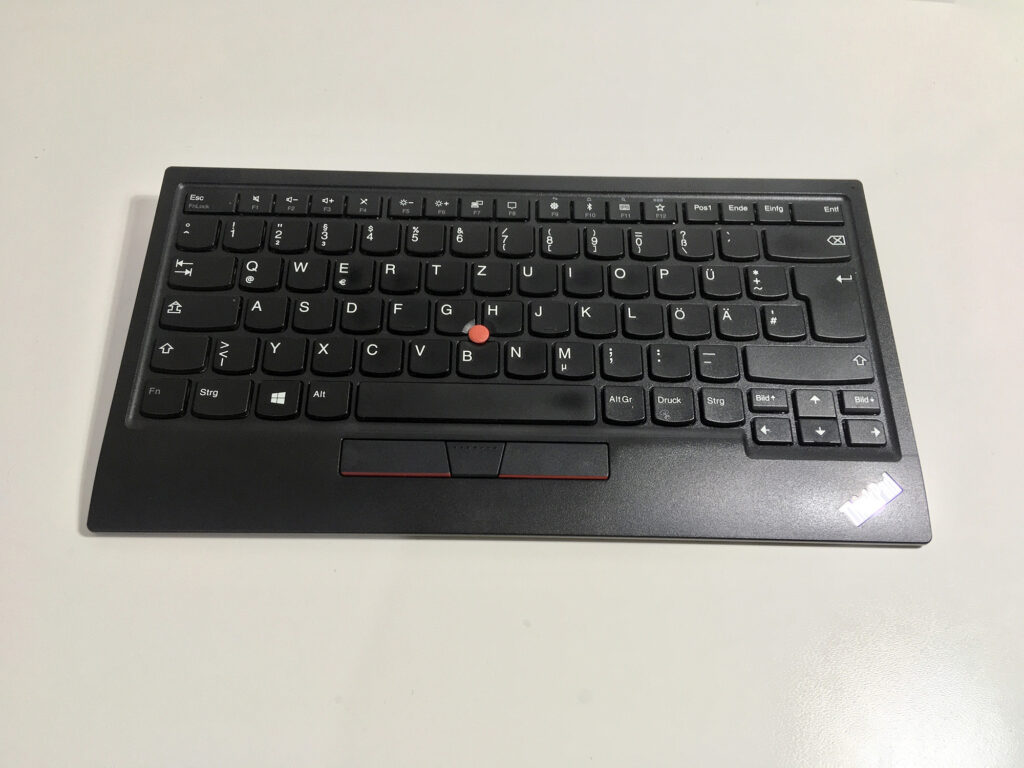 lenovo trackpoint II oben