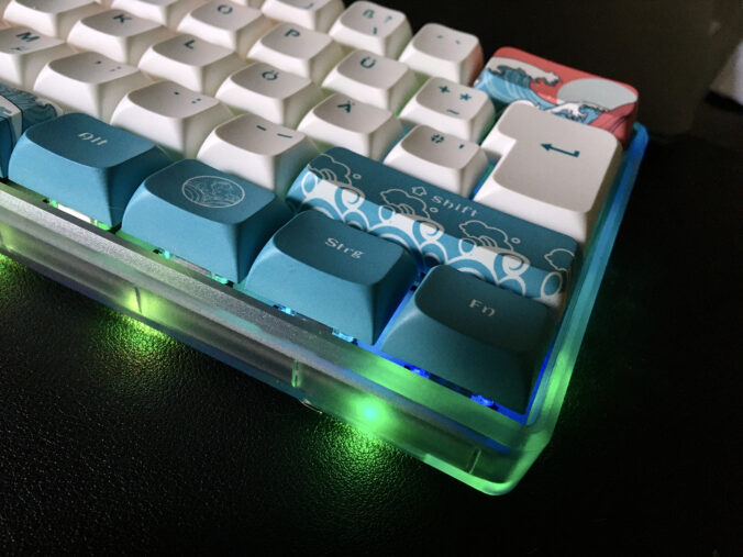 gaming tastatur mihiyiri ak62 rgb