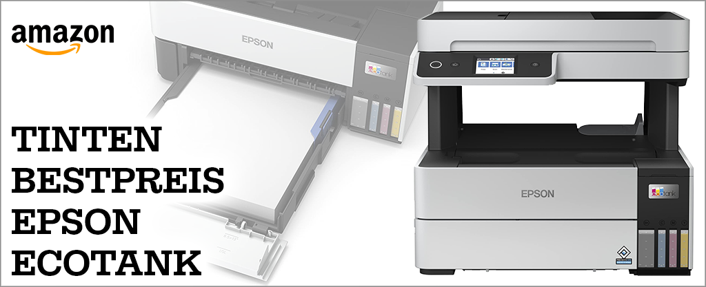 Die Epson Eco-Tank Drucker sind mit Abstand die günstigsten Tintenstrahldrucker bei hoher Qualität!